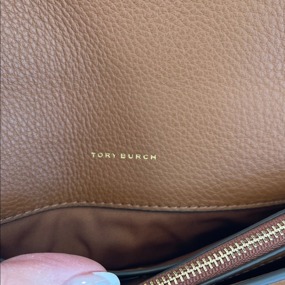 Tory Burch Brown Leather Crossbody Bag - Picture 4 of 5